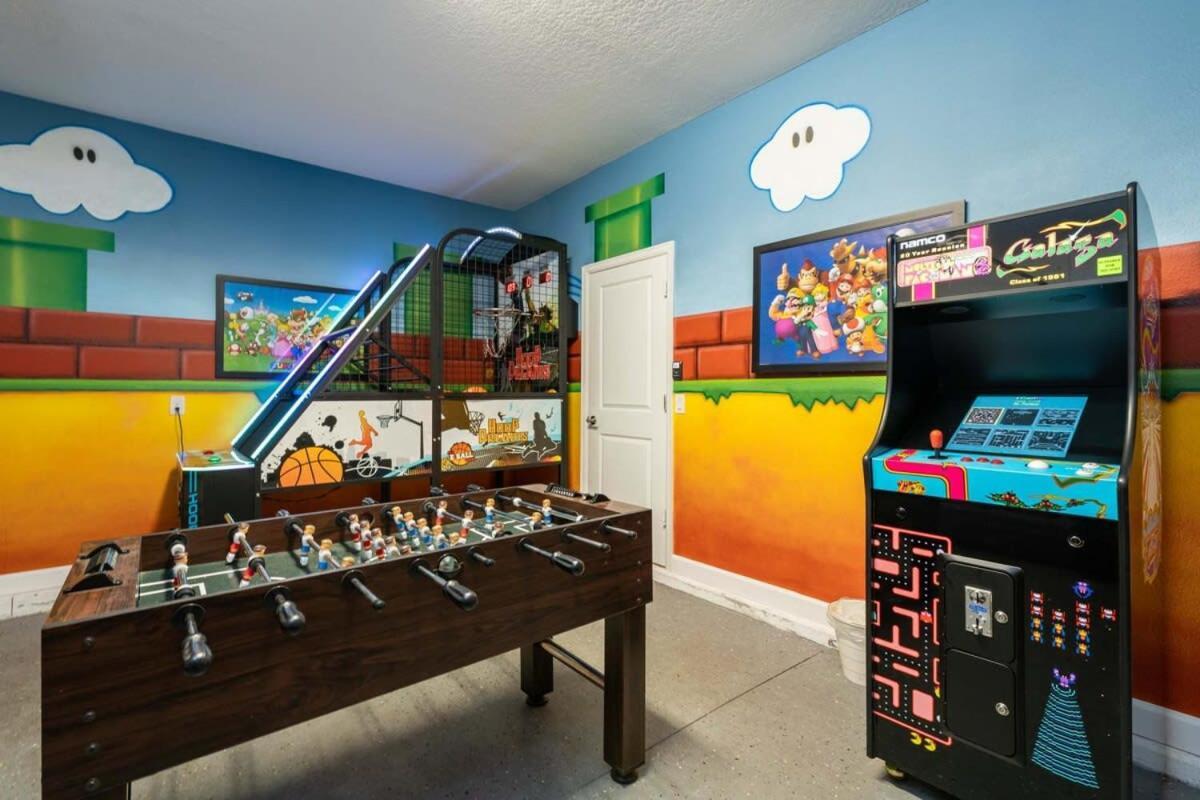 Charming 9Br Villa W Theme & Game Rooms By Disney Kissimmee Exterior photo