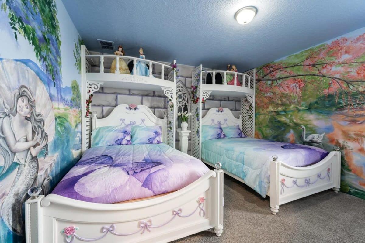 Charming 9Br Villa W Theme & Game Rooms By Disney Kissimmee Exterior photo