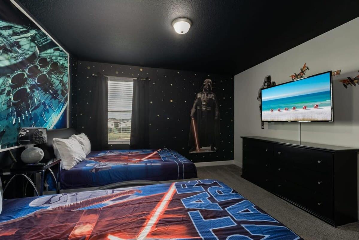 Charming 9Br Villa W Theme & Game Rooms By Disney Kissimmee Exterior photo