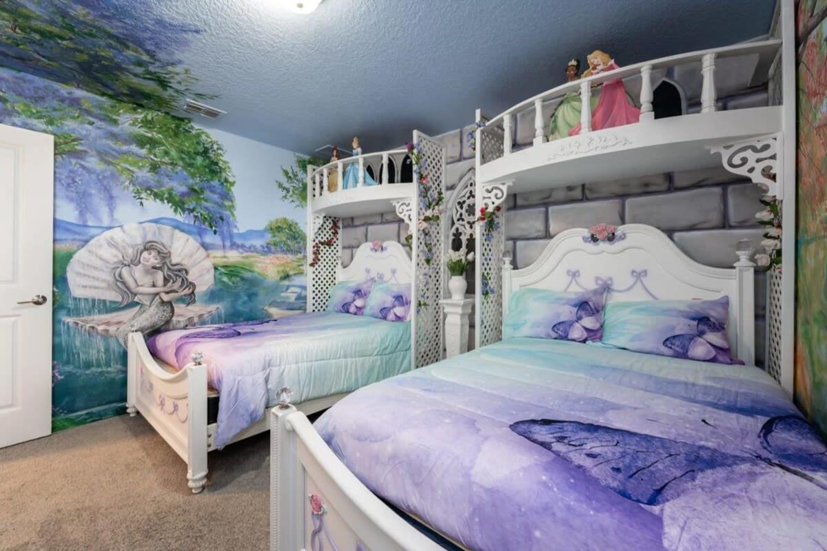 Charming 9Br Villa W Theme & Game Rooms By Disney Kissimmee Exterior photo
